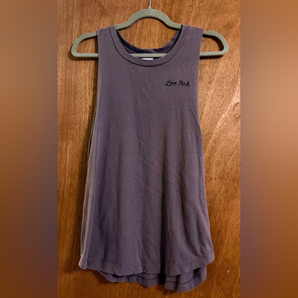 PINK Victoria's Secret Purple Sleeveless Top